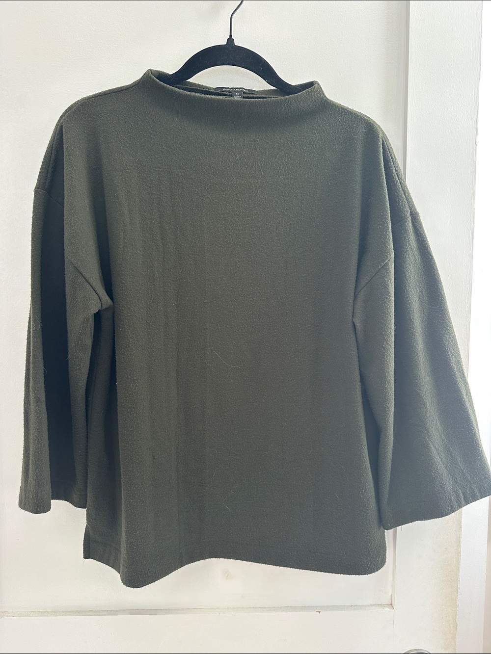 Banana Republic Olive Green Crew Neck Top